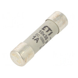 Siguranță gPV 1A 1000VDC 10.3x38mm | Electronic-mag.ro | Componente Electronice