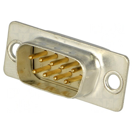Mufă D-Sub 9-PIN contacte întoarse lipire | Electronic-mag.ro | Componente Electronice