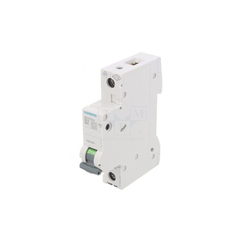 Întrerupător de Supracurent 25A 1P 230V B | Electronic-mag.ro | Componente Electronice