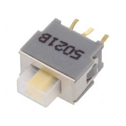 Comutator glisant SPDT 3 poziții ON-OFF-ON PCB THT 0,05A | Electronic-mag.ro | Componente Electronice