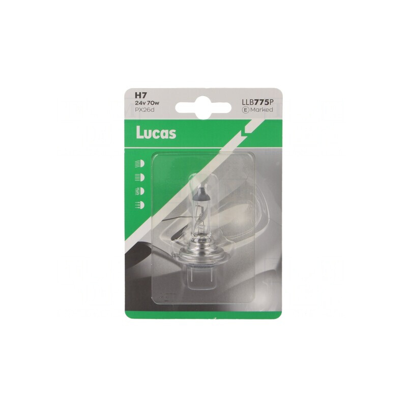 Lampă auto H7 PX26d 24V 70W transparentă | Electronic-mag.ro | Componente Electronice