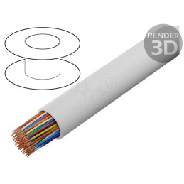 Cablu Telecomunicaţii YTKSY 53x2x0,5mm Cu PVC Alb | Electronic-mag.ro | Componente Electronice