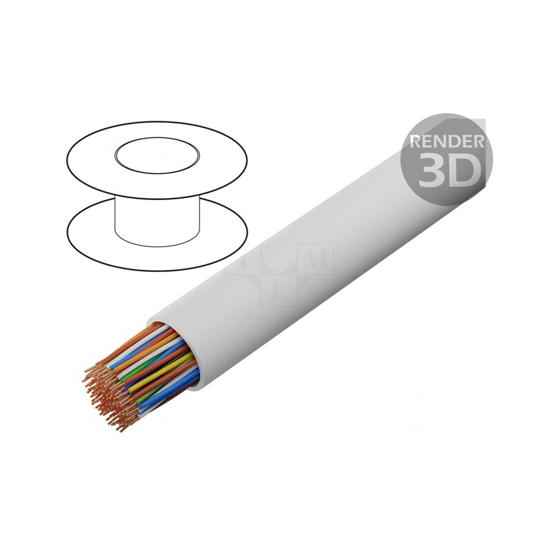 Cablu Telecomunicaţii YTKSY 53x2x0,5mm Cu PVC Alb | Electronic-mag.ro | Componente Electronice Cablu Telecomunicaţii YTKSY 53x2x0,5mm Cu PVC Alb | Electronic-mag.ro | Componente Electronice