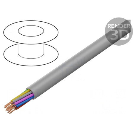 Cablu de control chainflex® CF130.UL 12x0,25mm2 PVC | Electronic-mag.ro | Componente Electronice