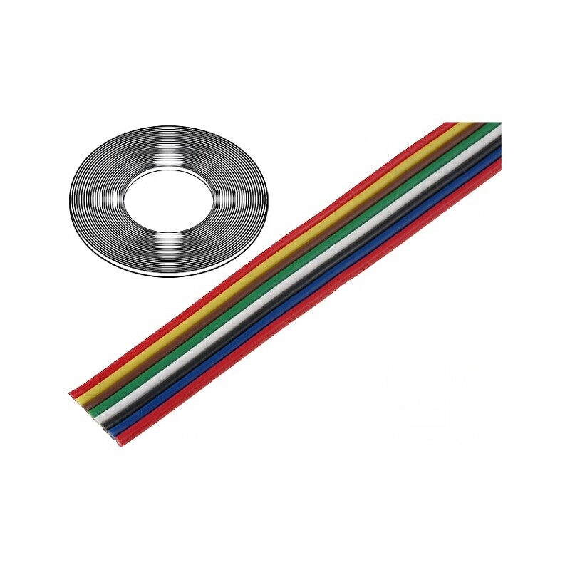 Cablu Bandă TLWY 6x0,5mm2 PVC Cu Neecranat | Electronic-mag.ro | Componente Electronice Cablu Bandă TLWY 6x0,5mm2 PVC Cu Neecranat | Electronic-mag.ro | Componente Electronice