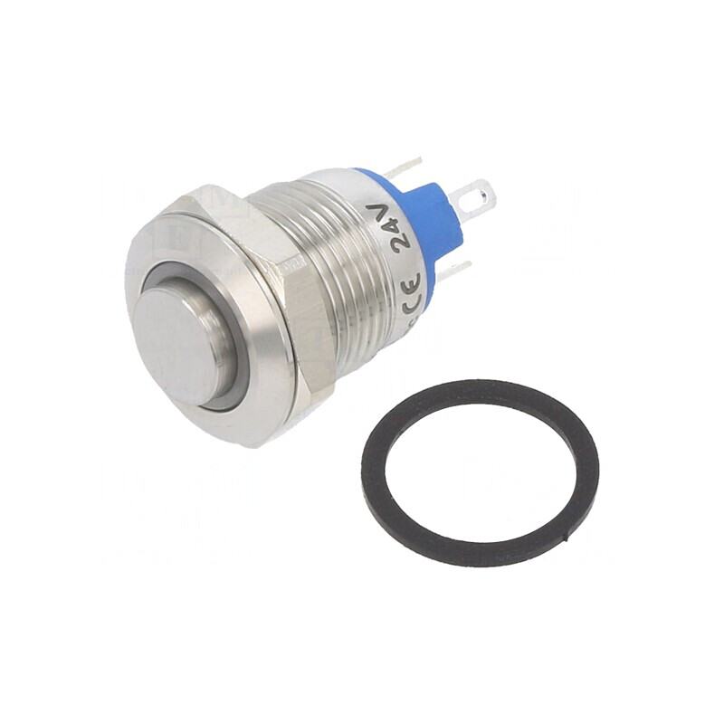 Comutator Anti-Vandalism IP65 Ø12mm 2A 36VDC | Electronic-mag.ro | Componente Electronice Comutator Anti-Vandalism IP65 Ø12mm 2A 36VDC | Electronic-mag.ro | Componente Electronice