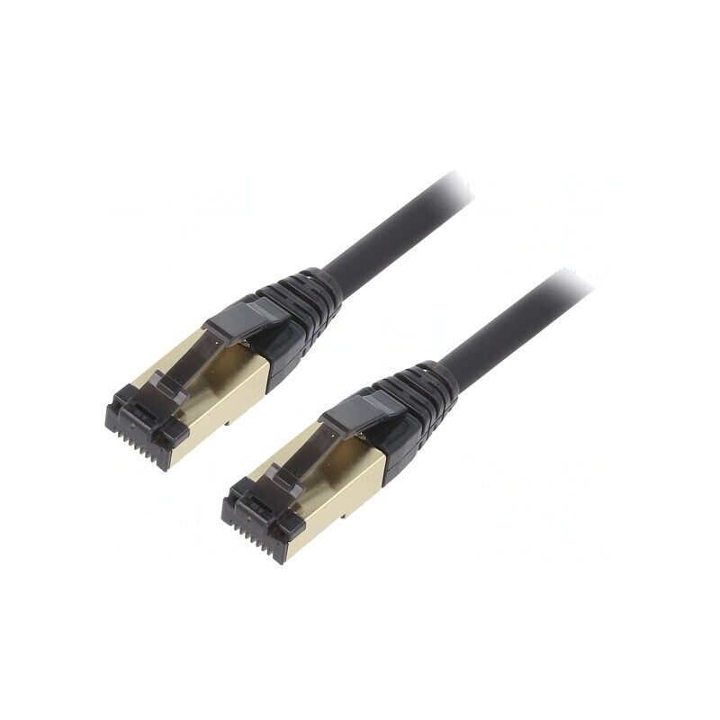 Cablu Patch S/FTP Cat 8 Negru 2m LSZH | Electronic-mag.ro | Componente Electronice Cablu Patch S/FTP Cat 8 Negru 2m LSZH | Electronic-mag.ro | Componente Electronice
