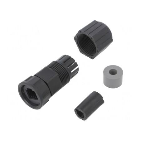 Carcasa RJ45 IP67 Plastic 5-6.5mm Drept | Electronic-mag.ro | Componente Electronice
