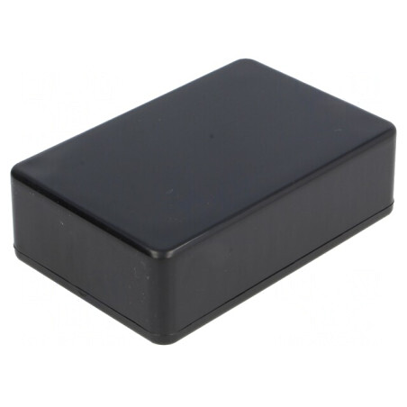 Carcasă Universală Neagră ABS IP54 56x85x25mm | Electronic-mag.ro | Componente Electronice