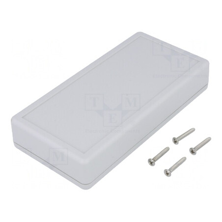 Carcasă Universală ABS Gri IP54 65x130x25mm | Electronic-mag.ro | Componente Electronice