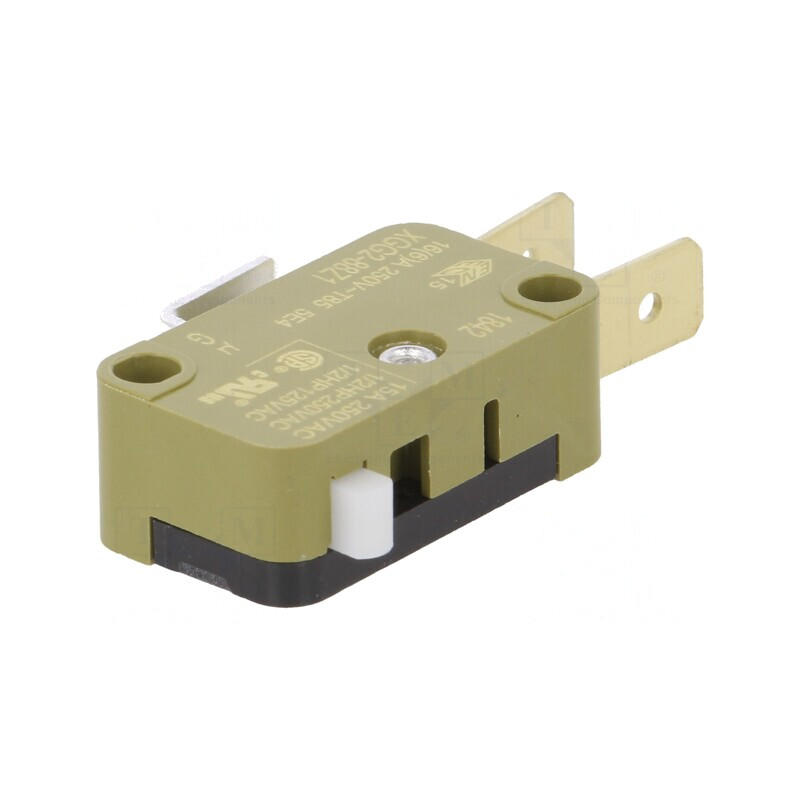 Microîntrerupător SNAP ACTION 16A 250VAC SPDT | Electronic-mag.ro | Componente Electronice