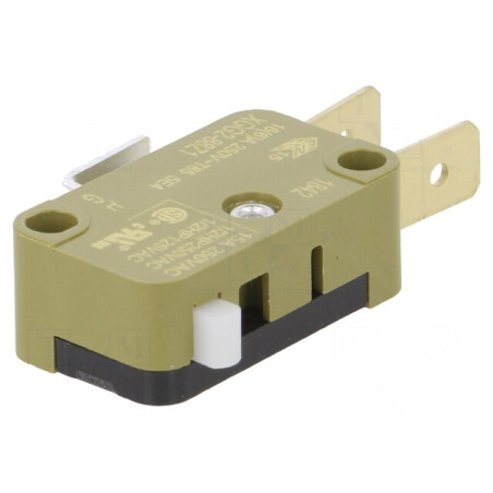 Microîntrerupător SNAP ACTION 16A 250VAC SPDT | Electronic-mag.ro | Componente Electronice