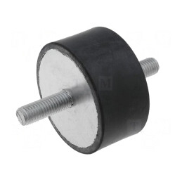Atenuator de Vibrații M10 50mm Guma | Electronic-mag.ro | Componente Electronice