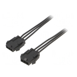 Cablu Micro-Fit 3.0 tată-tată 0.4m PVC 4A | Electronic-mag.ro | Componente Electronice