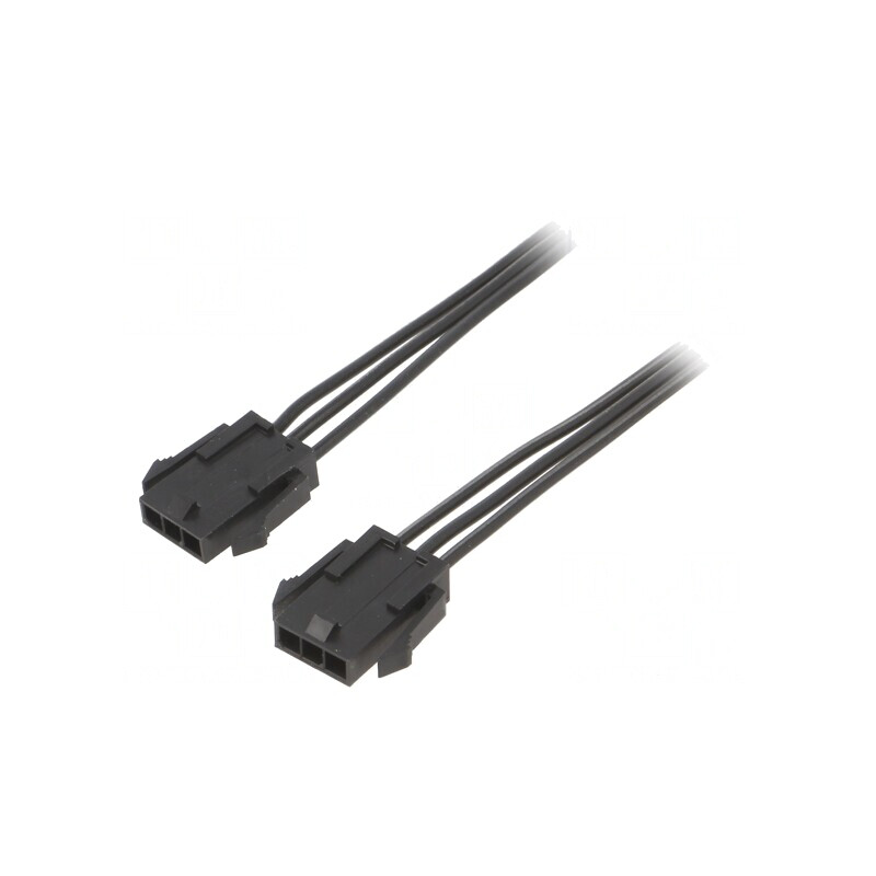 Cablu Micro-Fit 3.0 tată-tată 0.4m PVC 4A | Electronic-mag.ro | Componente Electronice