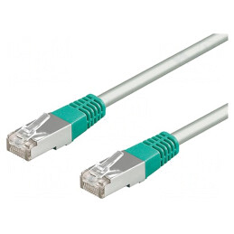 Cablu Patch S/FTP Cat6 LSZH Gri 5m | Electronic-mag.ro | Componente Electronice