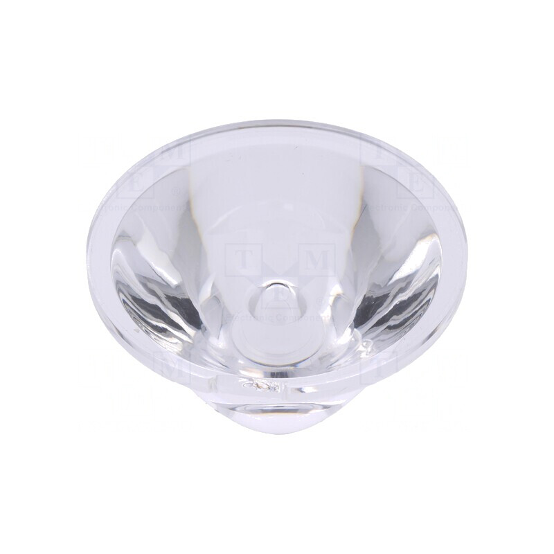 Lentilă LED Rotundă Transparentă PMMA 3-7° | Electronic-mag.ro | Componente Electronice