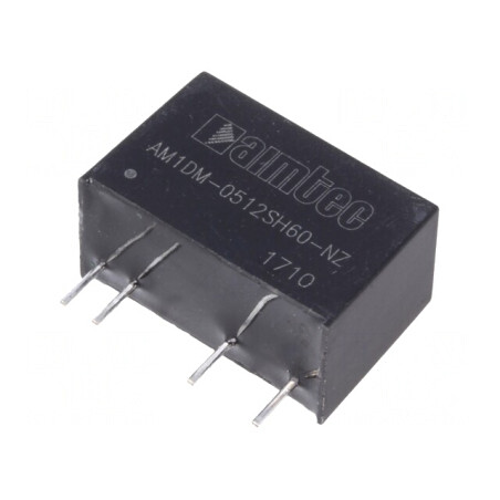Convertor DC/DC 1W 5V la 12V 84mA SIP7 | Electronic-mag.ro | Componente Electronice