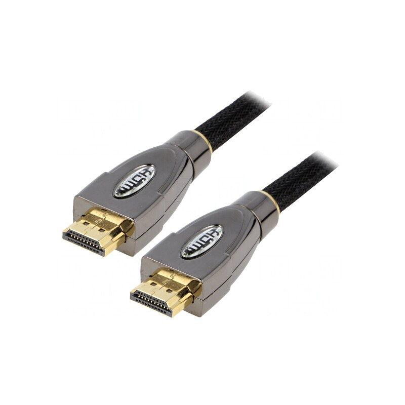 Cablu HDMI 1.4 PVC Textil 1.8m | Electronic-mag.ro | Componente Electronice