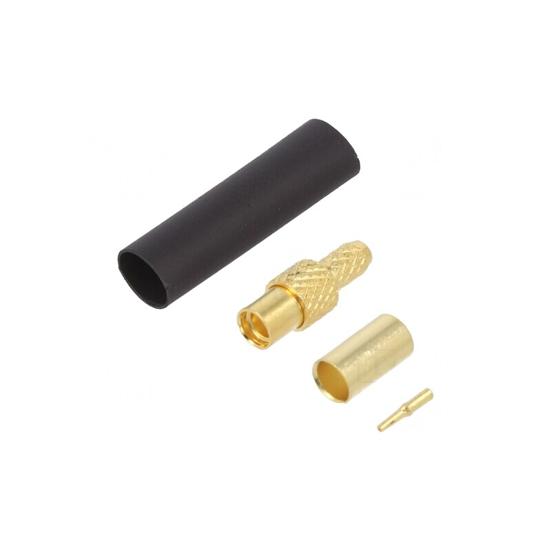 Mufă MMCX Mamă Dreaptă 50Ω RG174 PTFE | Electronic-mag.ro | Componente Electronice