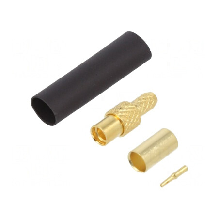 Mufă MMCX Mamă Dreaptă 50Ω RG174 PTFE | Electronic-mag.ro | Componente Electronice