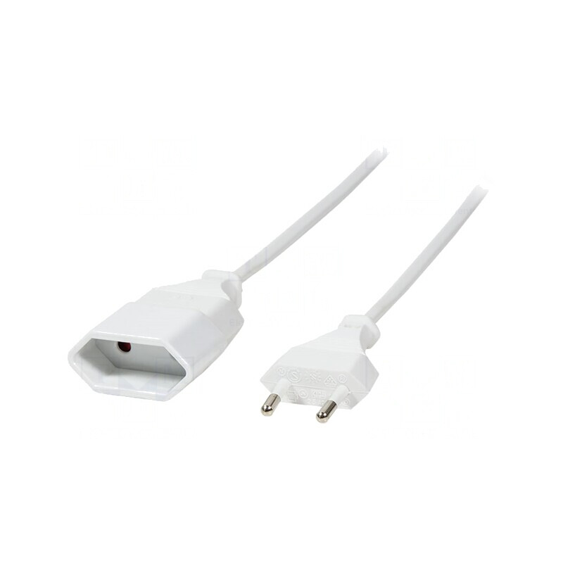 Prelungitor Alb 3m 1 Priză | Electronic-mag.ro | Componente Electronice