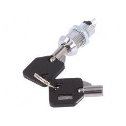 Comutator întrerupător cu cheie 1 Pin SPST 90° | Electronic-mag.ro | Componente Electronice