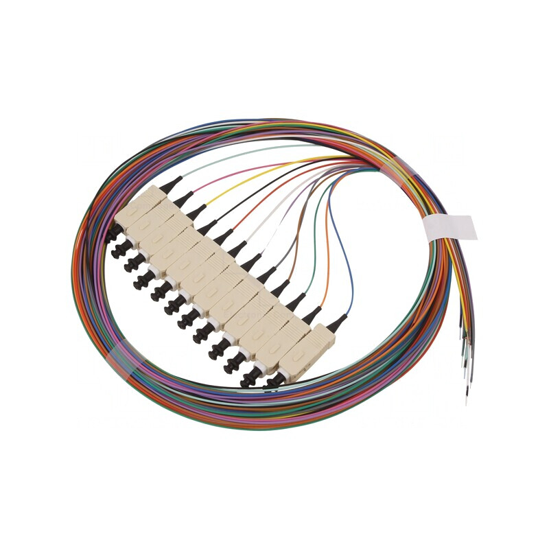 Cablu Fibra Optică OM1 SC/UPC 2m LSZH - Set 12 Bucăți | Electronic-mag.ro | Componente Electronice