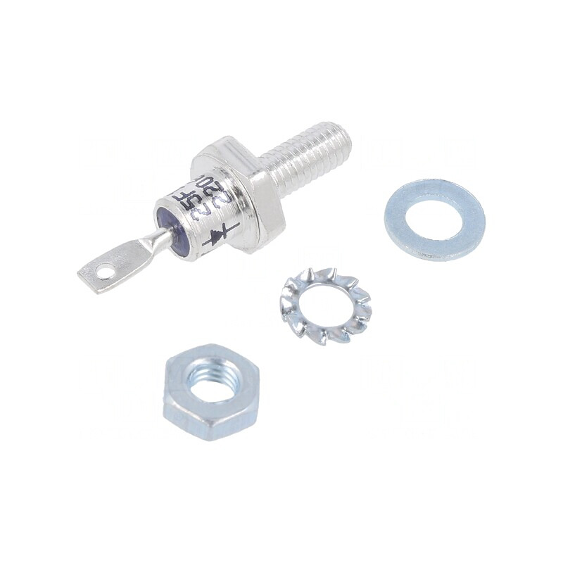Diodă Redresoare 1kV 25A cu Şurub | Electronic-mag.ro | Componente Electronice