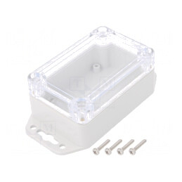 Carcasă Universală ABS Gri Deschis 60x90x40mm | Electronic-mag.ro | Componente Electronice