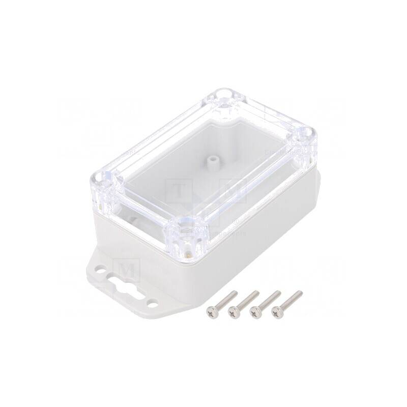 Carcasă Universală ABS Gri Deschis 60x90x40mm | Electronic-mag.ro | Componente Electronice