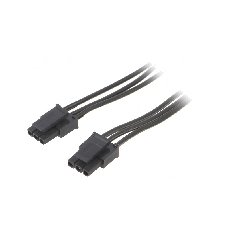 Cablu Micro-Fit 3.0 mamă-mamă 0,2m 4A PVC | Electronic-mag.ro | Componente Electronice