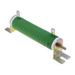 Rezistor bobinat 1Ω 80W cu ochiuri | Electronic-mag.ro | Componente Electronice