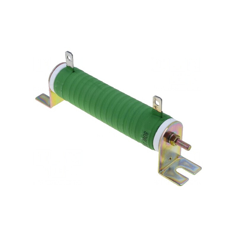 Rezistor bobinat 1Ω 80W cu ochiuri | Electronic-mag.ro | Componente Electronice