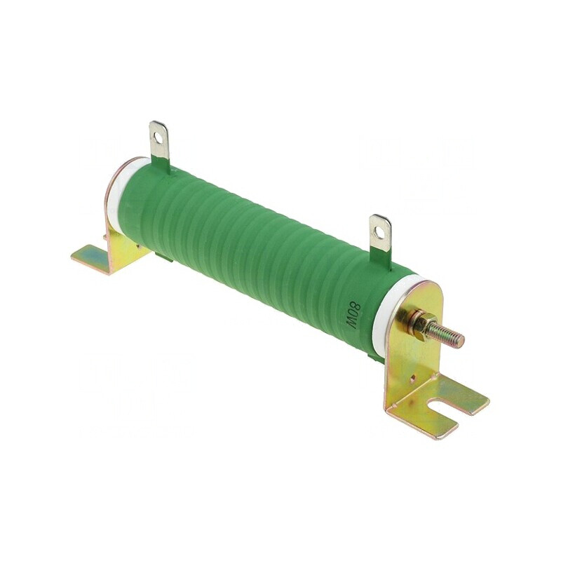 Rezistor bobinat 2,2Ω 80W cu ochiuri | Electronic-mag.ro | Componente Electronice