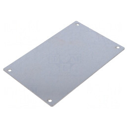 Placă de montare oțel zincată 174mm x 111mm | Electronic-mag.ro | Componente Electronice