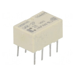 Releu Electromagnetic DPDT 24VDC 1A | Electronic-mag.ro | Componente Electronice