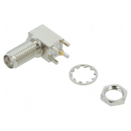 Conector SMA Jack Unghi Drept | Electronic-mag.ro | Componente Electronice