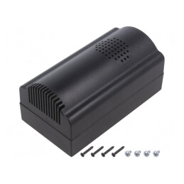 Carcasă pentru Alarmă 85x85x35.5mm ABS Negru | Electronic-mag.ro | Componente Electronice