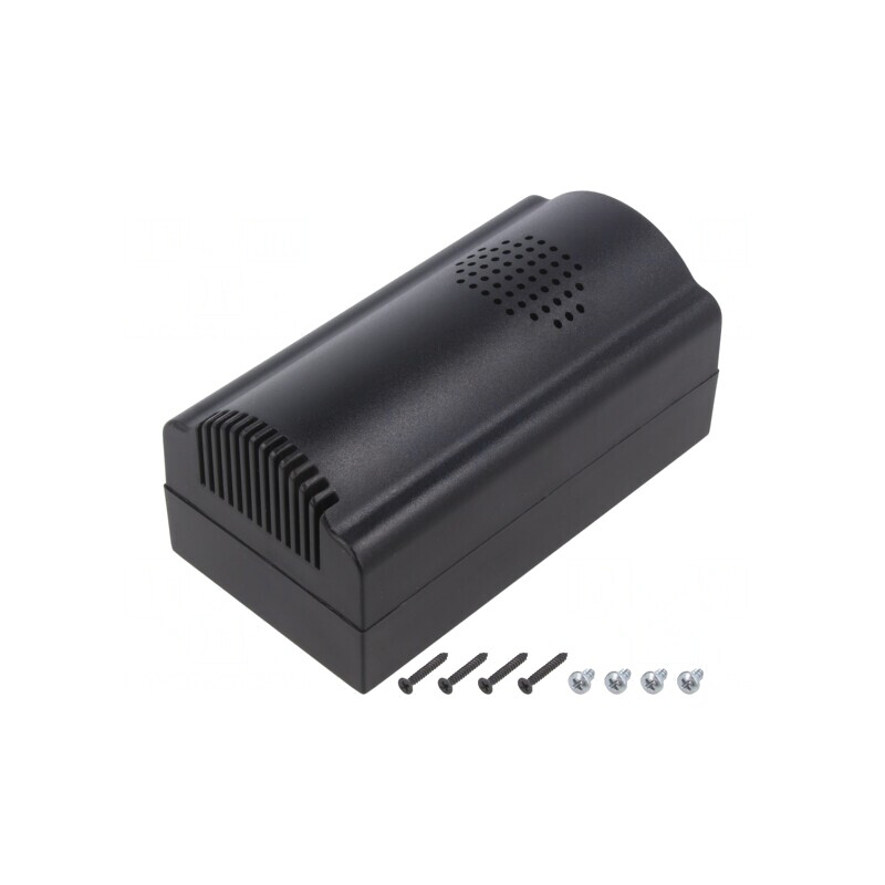 Carcasă pentru Alarmă 85x85x35.5mm ABS Negru | Electronic-mag.ro | Componente Electronice