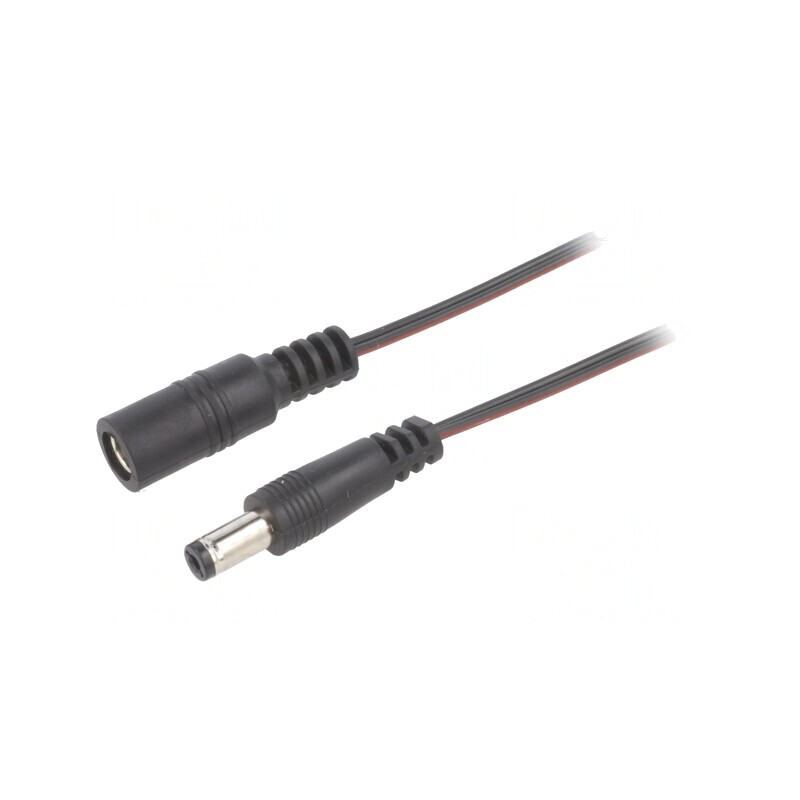 Cablu Alimentare DC 5,5/2,1 mm Negru | Electronic-mag.ro | Componente Electronice Cablu Alimentare DC 5,5/2,1 mm Negru | Electronic-mag.ro | Componente Electronice