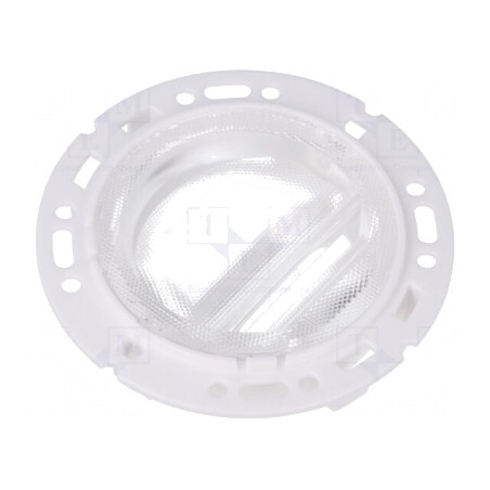 Lentilă LED rotundă transparentă PMMA | Electronic-mag.ro | Componente Electronice