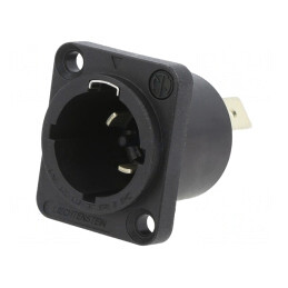 Appliance Inlet Connector Without Insulation | Electronic-mag.ro | Componente Electronice