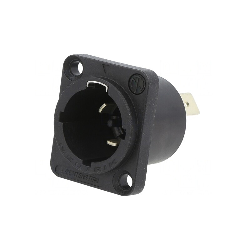 Appliance Inlet Connector Without Insulation | Electronic-mag.ro | Componente Electronice