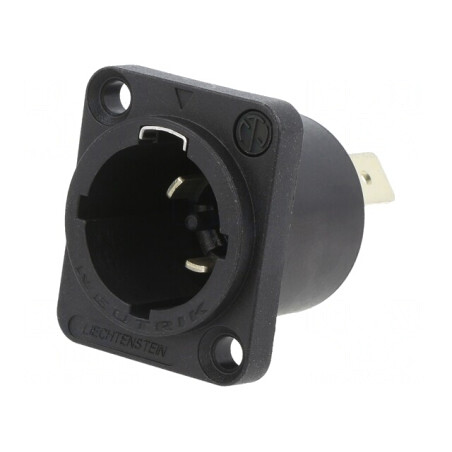 Appliance Inlet Connector Without Insulation | Electronic-mag.ro | Componente Electronice