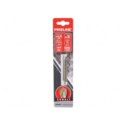 Burghiu Metal Ø 3.2mm Oțel Rapid cu Cobalt HSS-Co 3buc. | Electronic-mag.ro | Componente Electronice