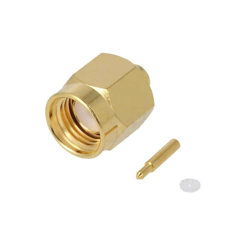 Mufă SMA Tată Drept 50Ω Lipire PTFE Aurit Alamă | Electronic-mag.ro | Componente Electronice Mufă SMA Tată Drept 50Ω Lipire PTFE Aurit Alamă | Electronic-mag.ro | Componente Electronice