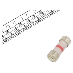 Siguranţă: siguranţă; ardere rapidă; 50mA; 250V; ceramică