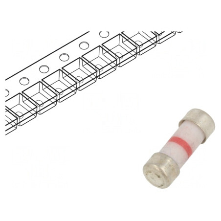 Siguranță ceramică 50mA 250V ardere rapidă | Electronic-mag.ro | Componente Electronice