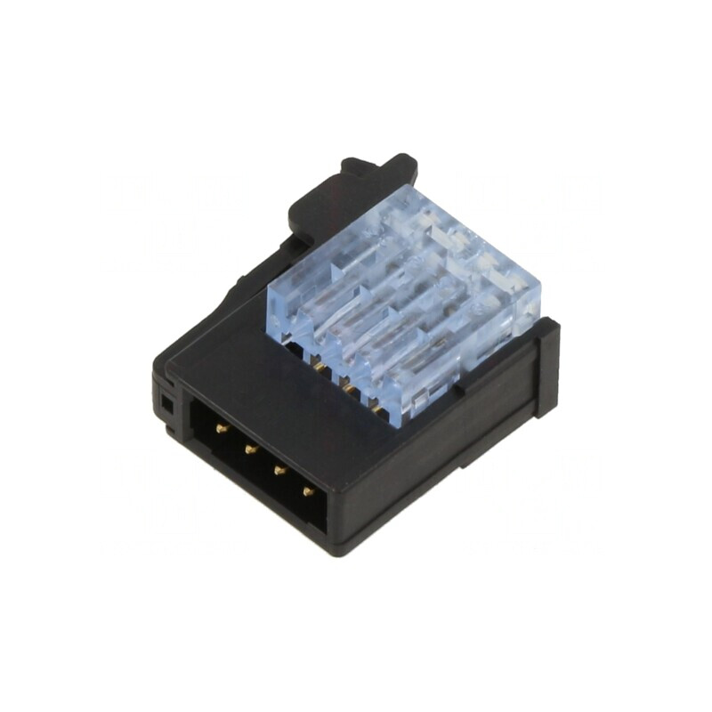 'Conector 4P Albastru' | Electronic-mag.ro | Componente Electronice